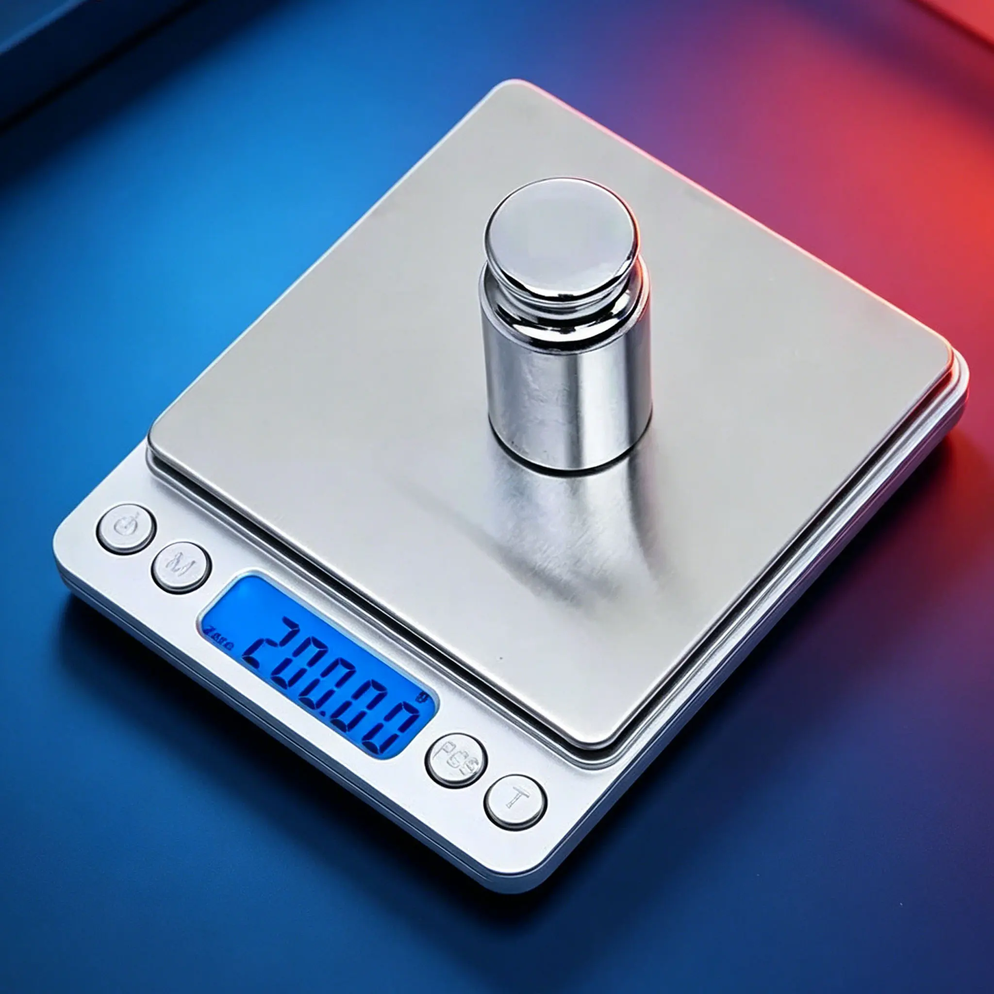 Digital Pocket ScaleHigh Precision Kitchen Food Scale, Mini Jewelry Gram Scale with LCD Backlit Display, Tare Function, PCS Counting & 9 Weighing Units for Cooking, Coffee, Baking, Gold & Postal Use luggage small business packaging weight Measuring