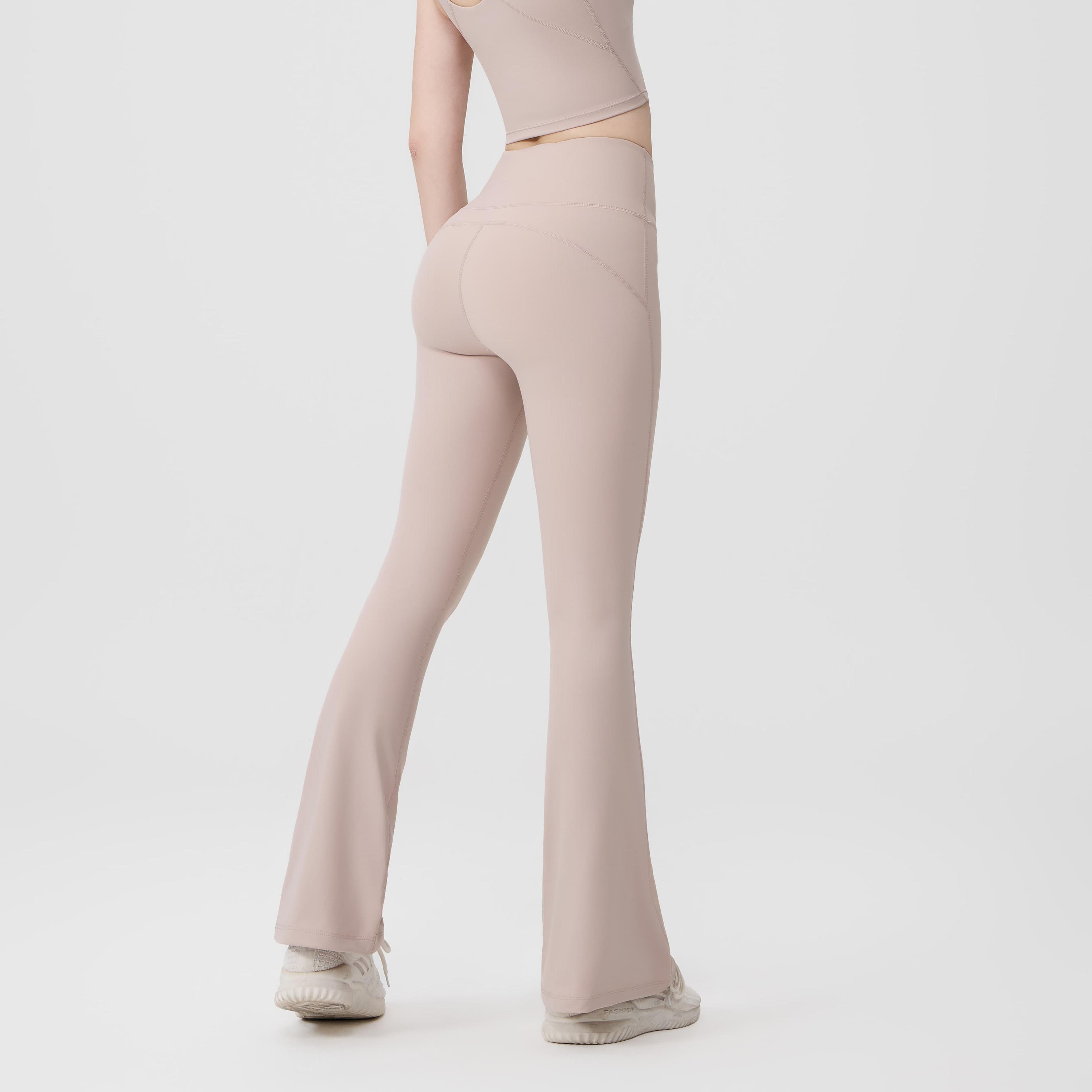 LULU  Same style Women's High-Waisted Athletic Flared Pants are made from lightweight, quick-drying fabric that hugs the body and accentuates your curves.
