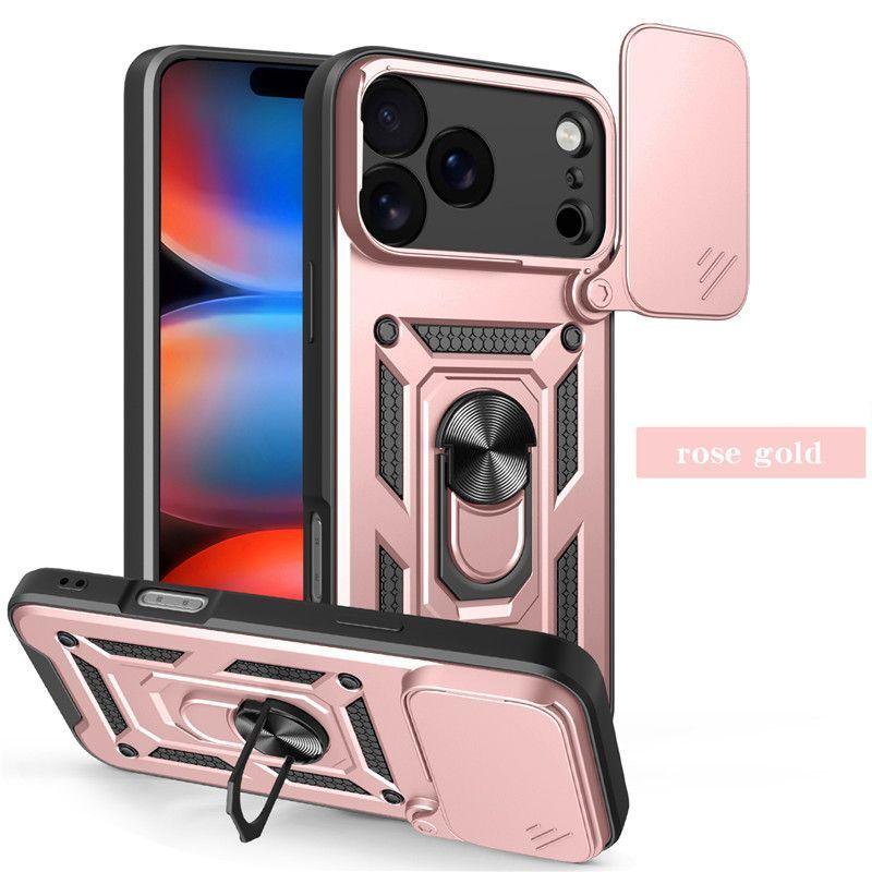 360 Degree Rotating Stand 2-in-1 Shockproof Phone Case for iPhone 17Pro Max/16/15/14/13/12/11 ProMax/Plus/Air New Lens Slider, High Quality Craftsmanship, Hard Case for Men and Women/jubal phone case heather and dave 2 brooke and jubal phone cases 2 lora