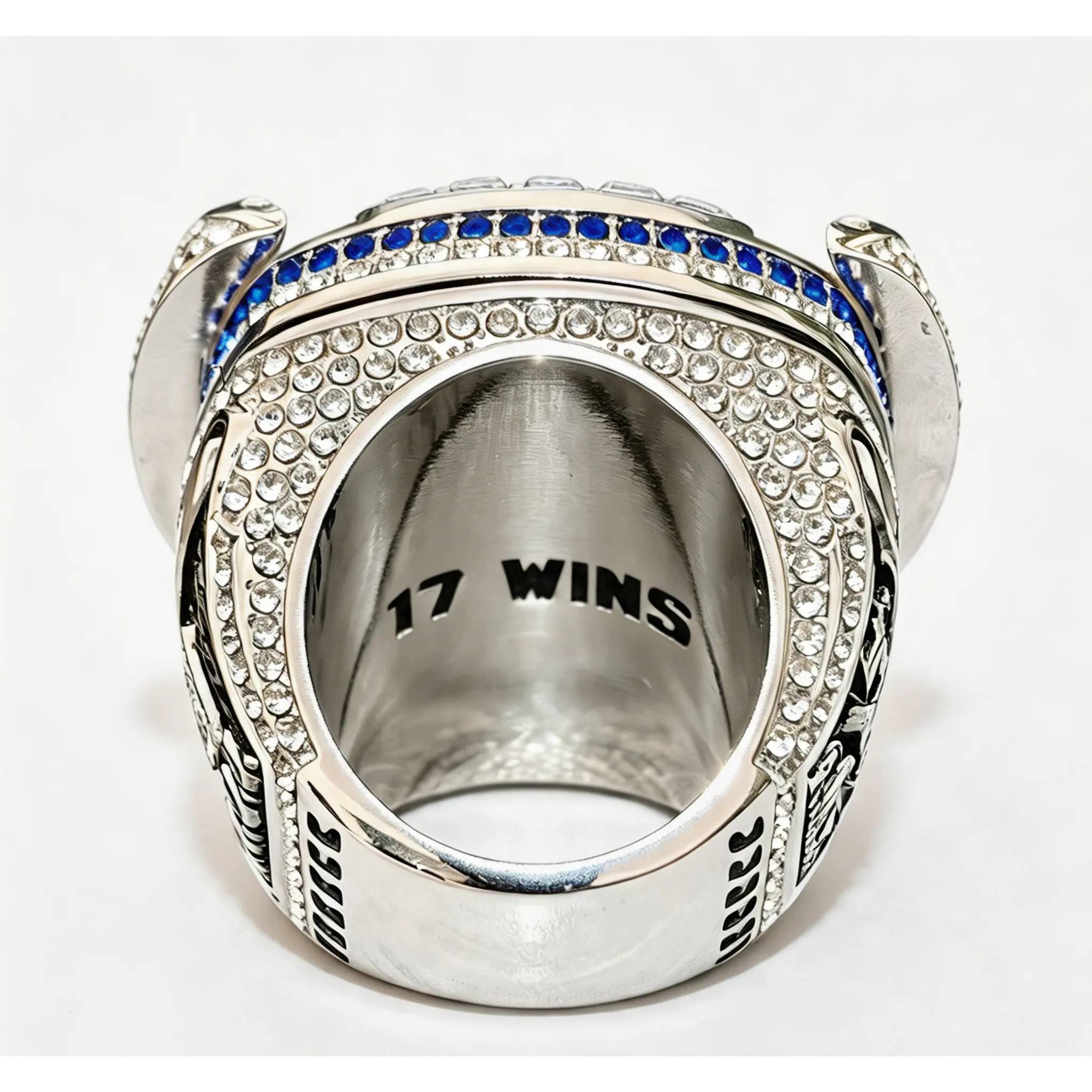 2026 Seattle Football Championship Commemorative Ring for Male Fans, 2-in-1 Detachable Flip-Up Wing Fin Design Featuring Jersey Numbers 9 11 14 21 Accents, Sparkling Crystal-Studded Sports Collectible Band, American Football Fan Jewelry for Game Day Daily