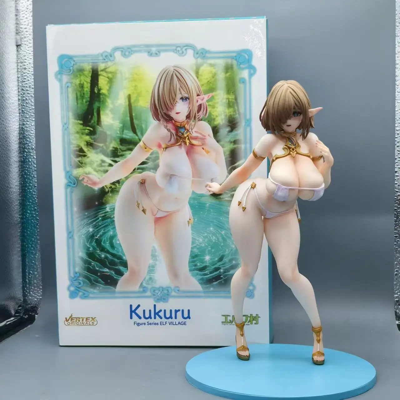 Kukuru Anime GK Model Statue - High-Appearance Beautiful Girl Cosplay Limited Edition Figure, Decorative Gift, Anime Merchandise, Decoration