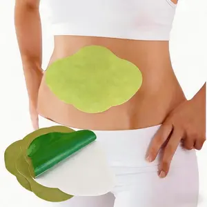 50Pcs Abdomen Shaping Patches Natural Health Support Multi-Functional Skin Care Patch for Abdomen Waist Arms Legs Easy Application Fresh Breathable Long-Lasting Adhesive Ideal for Home Use Fitness Com