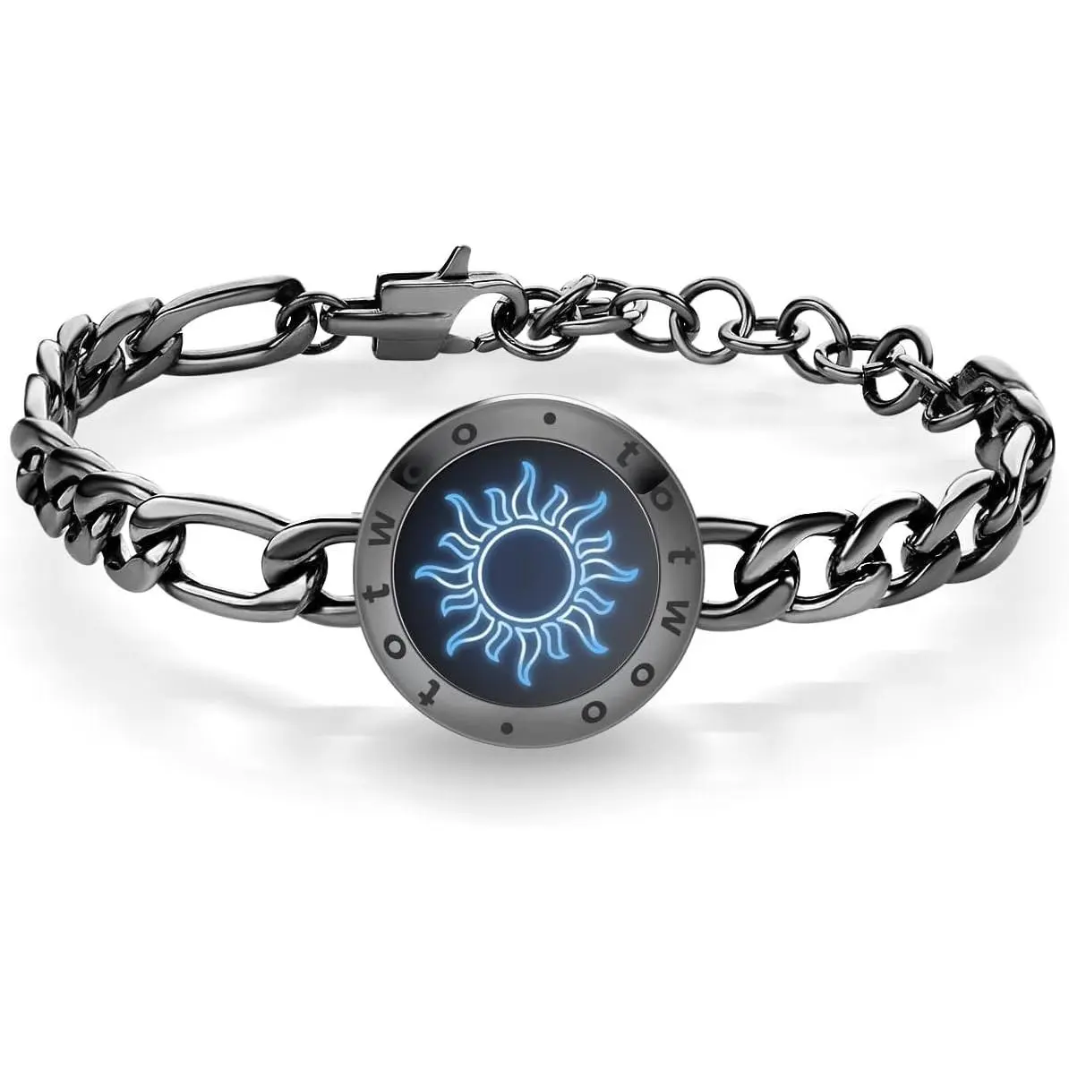 Sun and Moon Long Distance Touch Bracelets for Couples