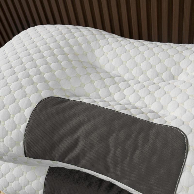 1/2, Soft Sleep Pillow, Ergonomic Pillow to relax neck, shoulders and back, suitable for side, back and prone, 19X29 inches (low pillow)