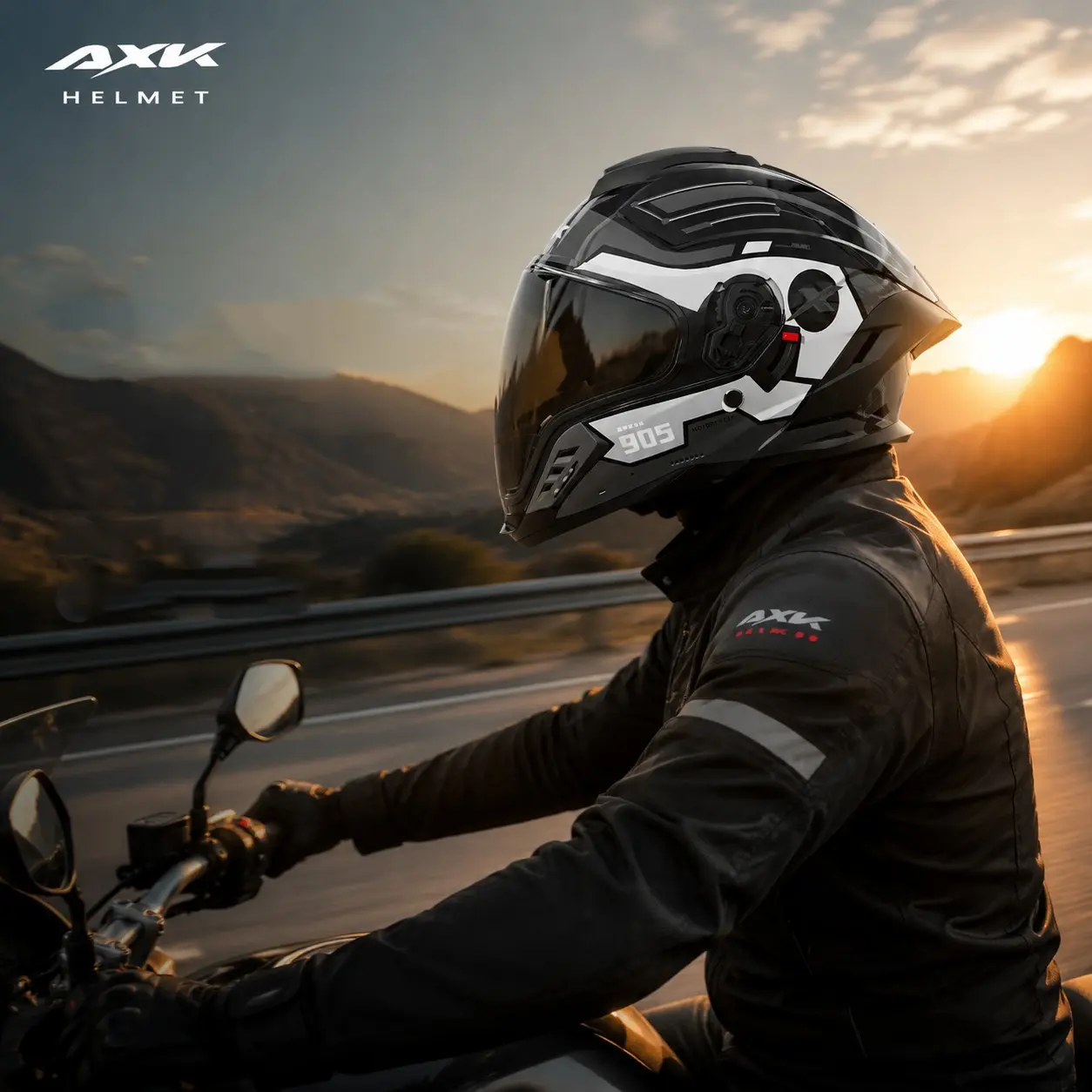Men's Drinking Cycling Helmet, Full Face Helmet, Thick Warm Lining, All-Season Full Protection, Commuter Electric Bike Motorcycle Helmet