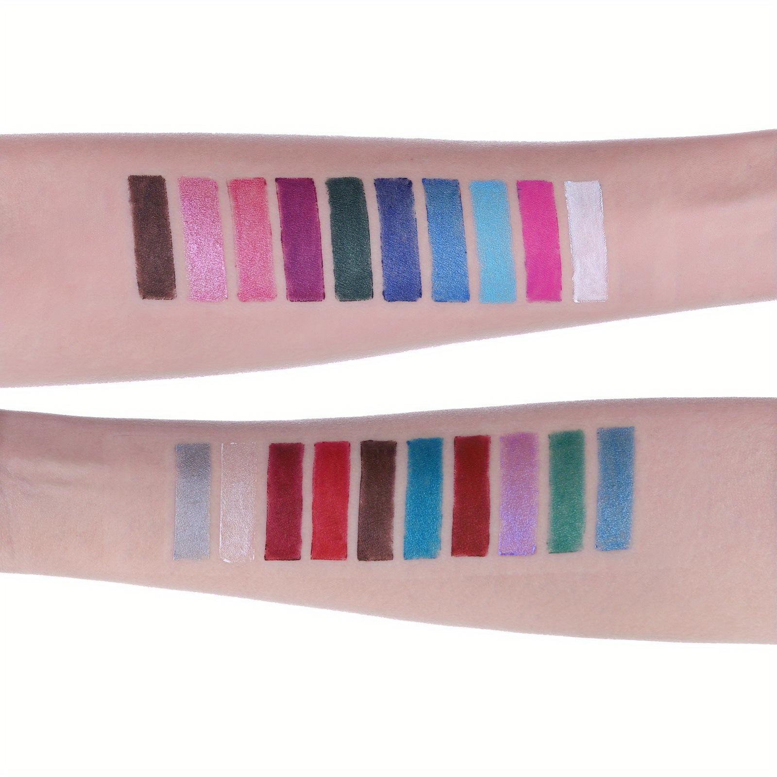 Multifunctional Eyeshadow Pen Single Color Eyeliner Pen Pearl Glitter Eyeliner Gel Pen Eye Makeup Pen