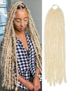 20-Inch Twist Braid Hair Extension, Soft & Easy to Detangle, Lightweight, Perfect for Women, Festival & Street Style