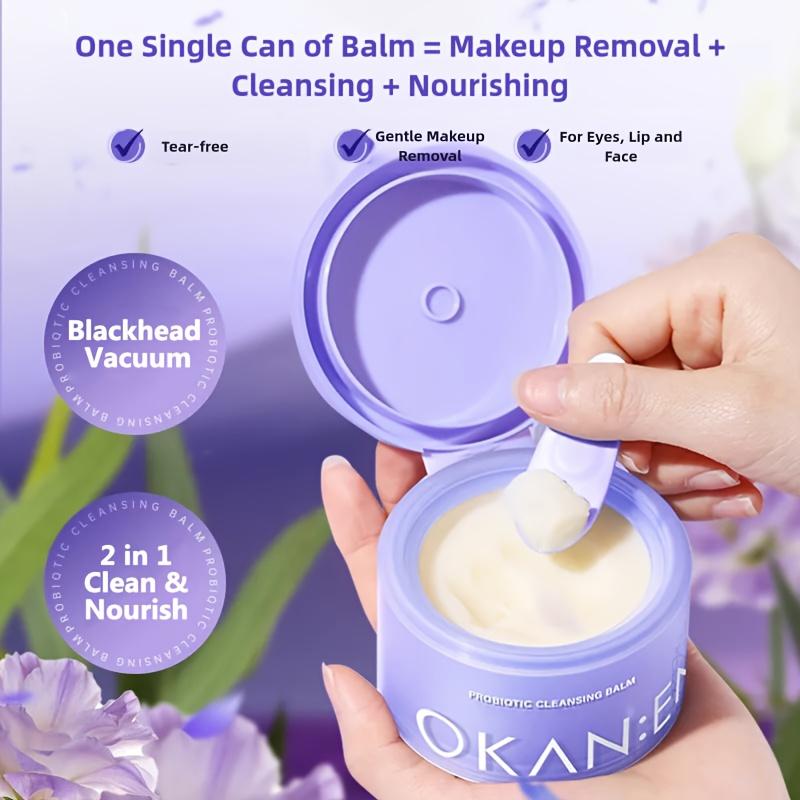 Moisturizing Cleansing Balm, Makeup Dissolver Balm, Effortlessly Removes Mascara, Eyeliner, And Cosmetics, Easy Makeup Removal Without Causing Irritation