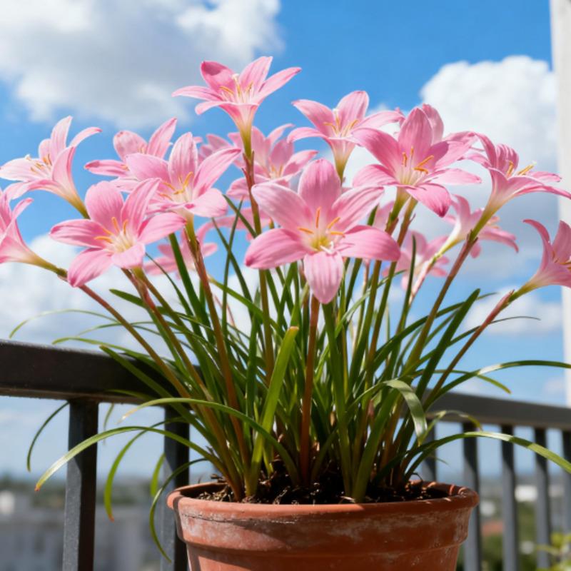 Rain lily bulbs have high germination rate, strong vitality, easy maintenance, and can be easily planted by beginners