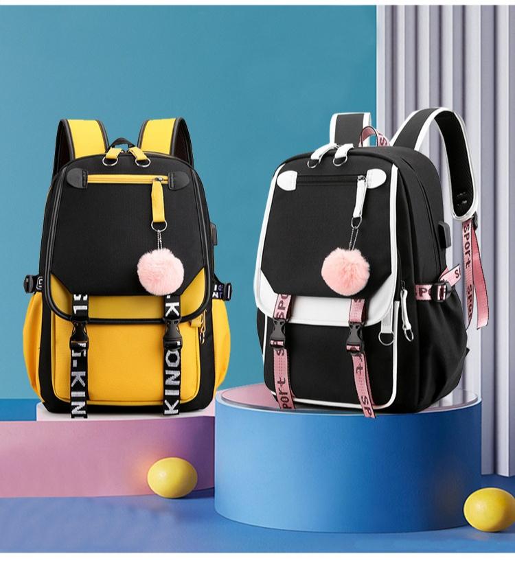 Hot-selling Stranger Things backpack USB charging backpack schoolbag foreign trade schoolbag stranger