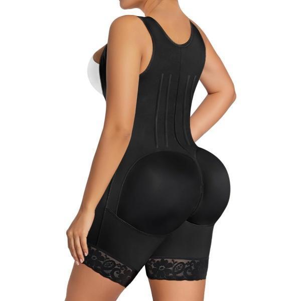 Faja Colombiana For Women Tummy Control Butt Lifting Bodysuit Double Compression Waist Trainer Zipper Crotch Elegant Christmas Shapewear Romper Casual Corset Elegance Everyday Style faja  waist  trainer  full  body fajas