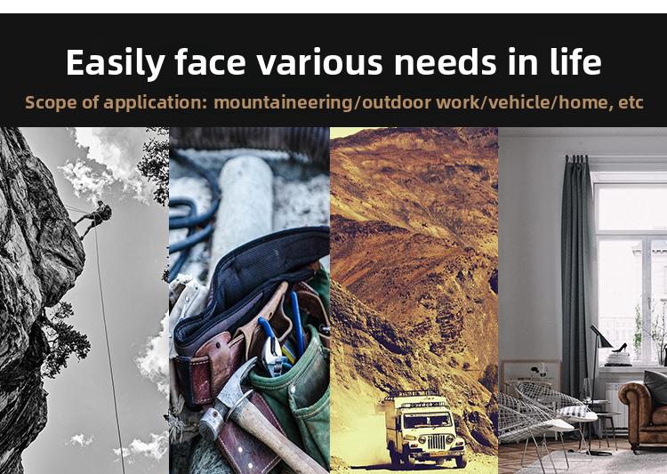 Multifunctional Hammer Pliers Adjustable Wrench Tool for Home Repair Outdoor Camping and Emergency Survival Gear with Portable Durable Design