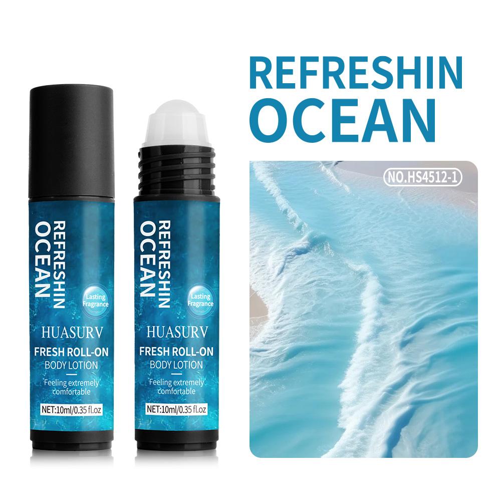 Men's Anti-Perspiration Roll-On Deodorant, Long-Lasting Fragrance, Sweat & Odor Protection, 10ML, Daily Use, Fresh Scent