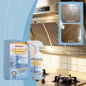 Jakehoe Oil Stain Remover, Multi-Functional Kitchen Cleaner, Stove Top & Range Hood Degreaser, Floor Stain Remover, Household Cleaning Agent