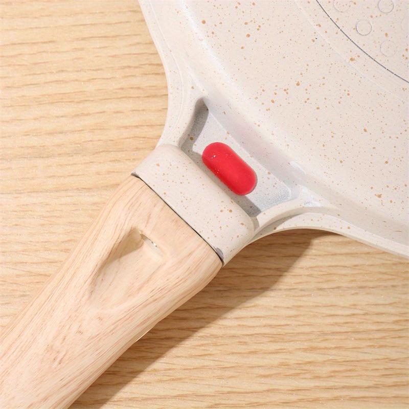 Versatile 3-in-1 Non-Stick Frying Pan with Divider - Perfect for Steak & More, Kitchen Essential