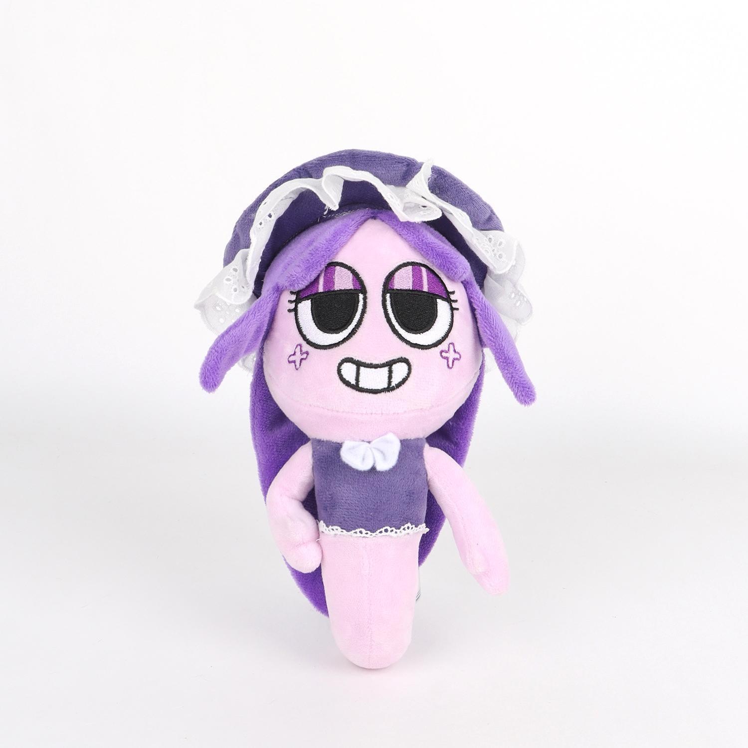 Dandy's World Gourdy Plush Toy Cute Pumpkin Stuffed Doll Home Room Decor Holiday Xmas Gift for Kids Fans