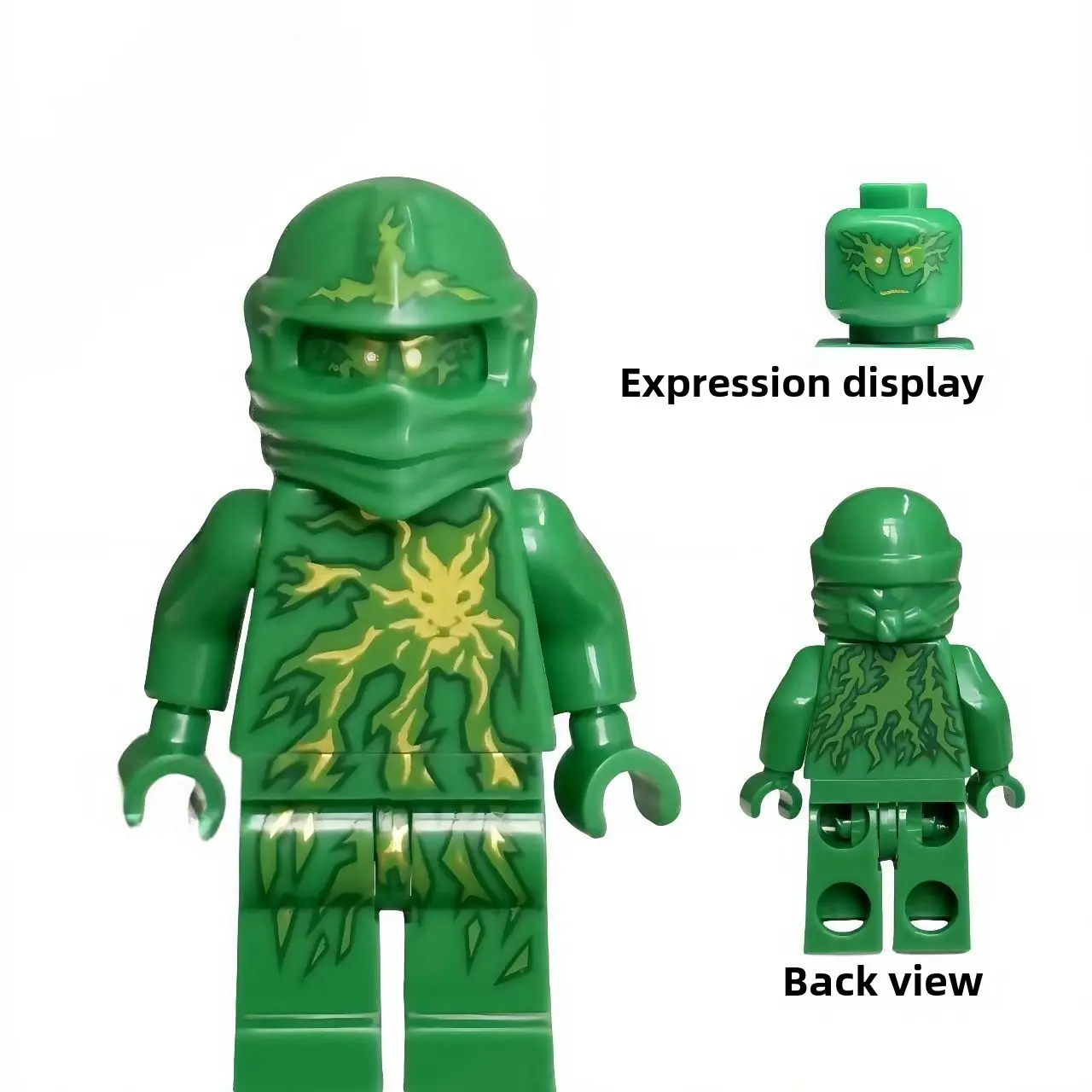 Power Ninja Style Character Building Block Figures, Energy Upgrade Mini Figure Collection, DIY Assembly Compatible Brick Models