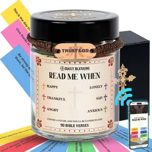 verse Easter  day gifts for Women Mom | Fathers day Dad gifts Graduation Teacher - Catholic easter  - Prayer jar for   Fathers Day - Nativity Religious