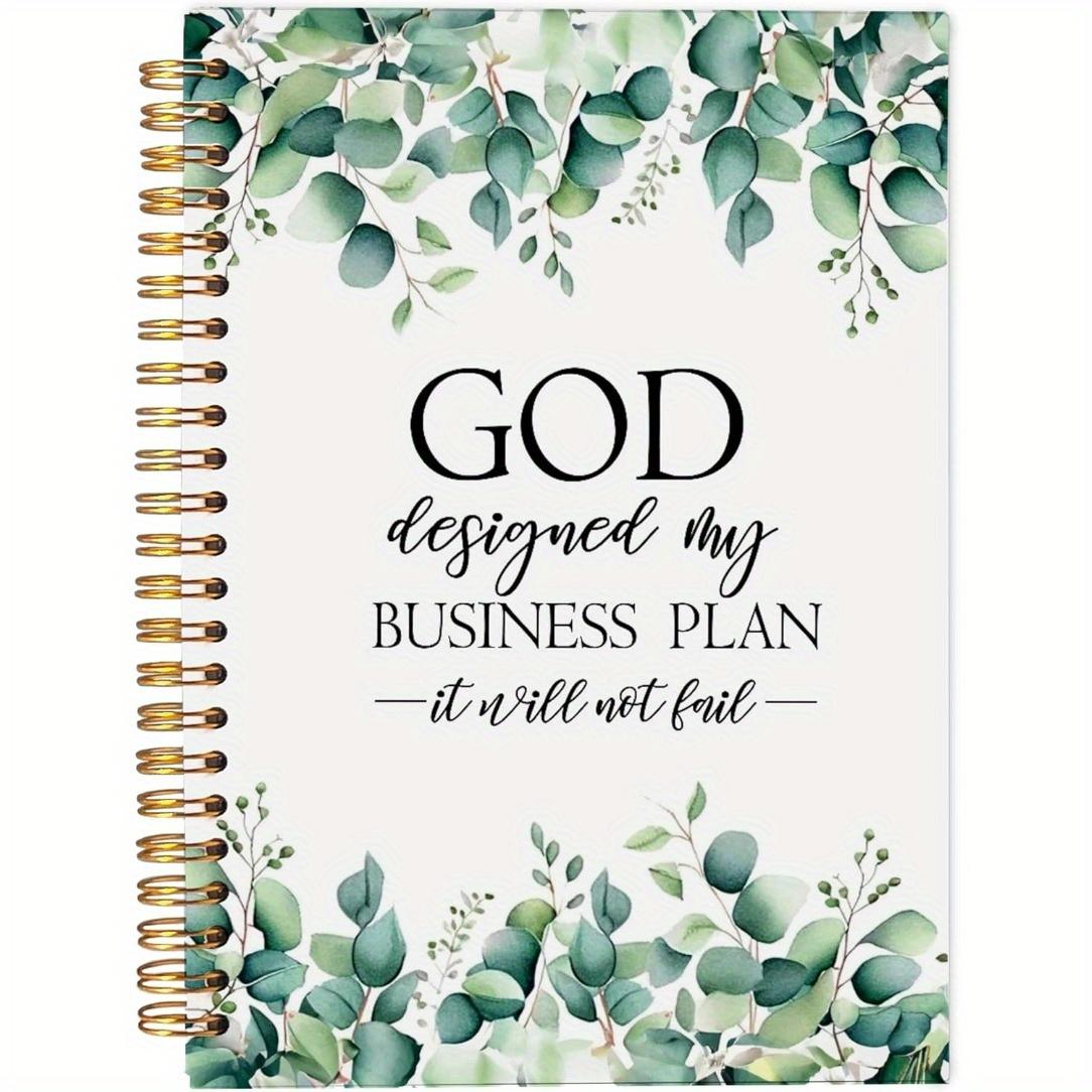 1pc Christian Notebook Journal, Bible Journal Notebooks for Note Taking, Bible Journaling Notebook, Prayer Journal, Christian Gifts for Women Men Faith, Spiral Notebook 5.5x8.3in with 50 Pages, Spiral Bound Notepad