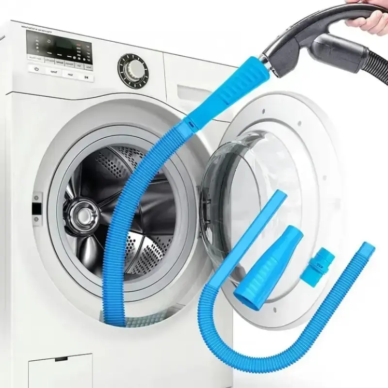 Dryer Vent Cleaner Kit, Vacuum Hose Lint Remover and Vent Hose Brush, Household Lint Trap Cleaning Tool for Deep Cleaning Lint Removal, Lint Buildup Removal, Maintenance, Efficiency