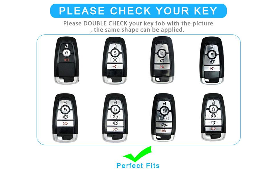 for Ford Key Fob Cover with Keychain,Key Fob Cover Case Shell for Ford Explorer Fusion Escape Edge Expedition F150 F250 F350 F450 F550 Maverick Mustang 3/4/5 Buttons Smart Key (Black) for Ford Key Fob Cover with Keychain,Key Fob Cover Case Shell for Ford Explorer Fusion Escape Edge Expedition F150 F250 F350 F450 F550 Maverick Mustang 3/4/5 Buttons Smart Key (Black)