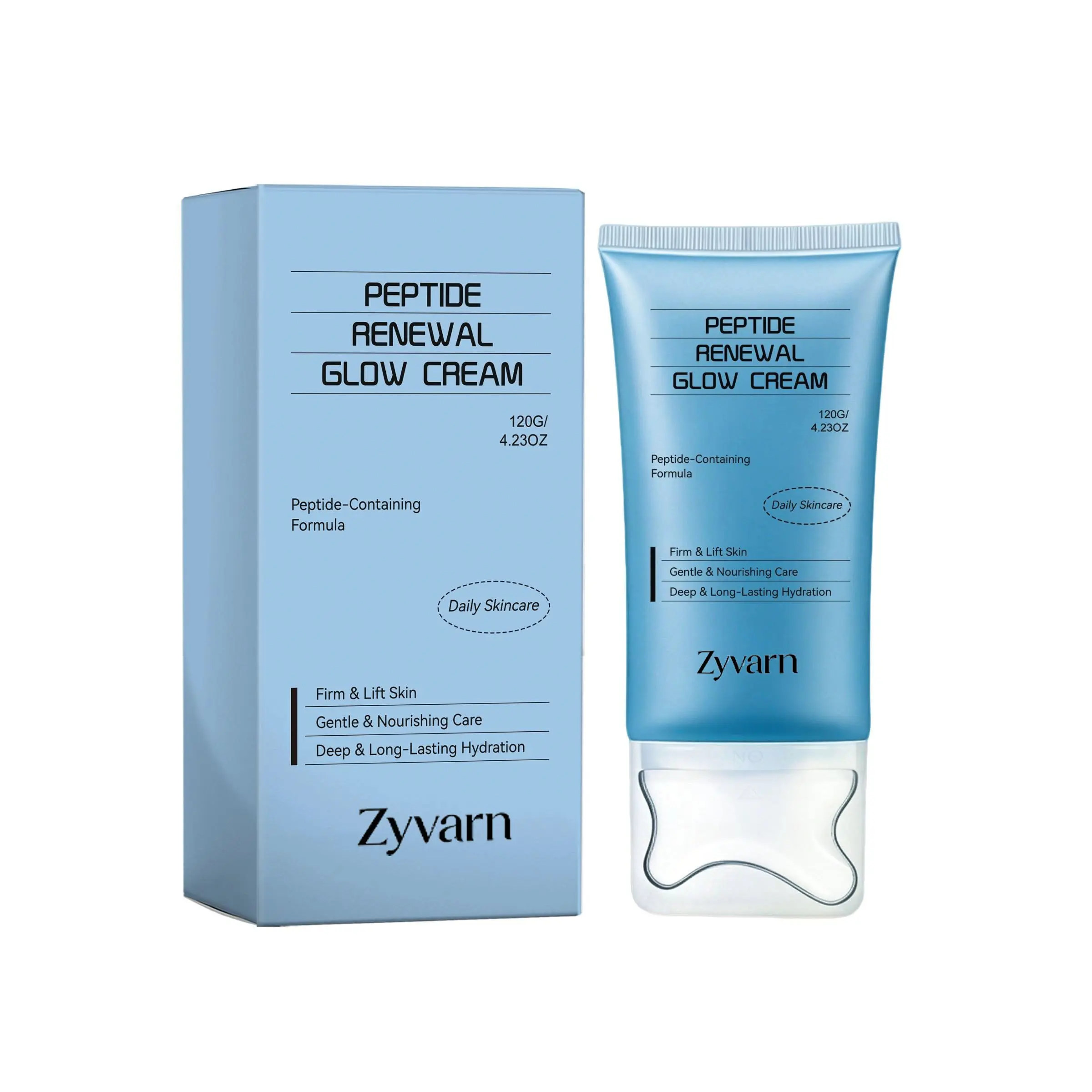 PDRN Peptide Gua Sha Lifting Gel Cream Firming Formula for Jawline Definition, Face Sculpting, Firming & Elasticity Care for Dry and Sagging Skin, Glass Skin Glow, At-Home Daily Facial Care | Korean Skincare