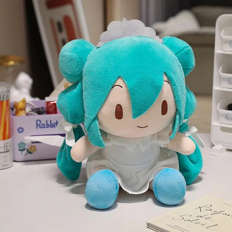 Big Size Hatsune Miku Plush Toy Stuffed Anime Cartoon Doll Japanese Style Hatsune Miku Plushies Home Decor Birthday Gifts Girl