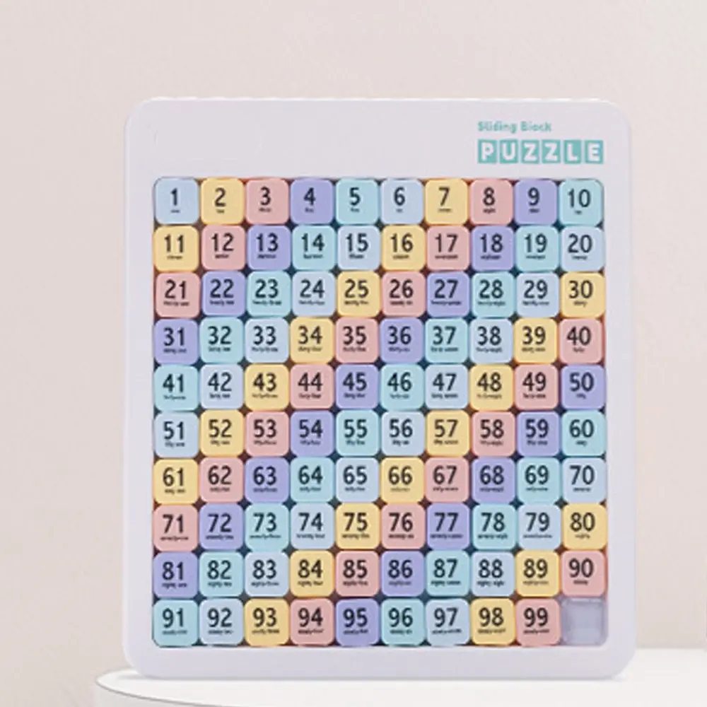 Digital Slide Puzzle Magnetic Math Game, Party Activity Supplies, Party Essential, Perfect Gift for Parties