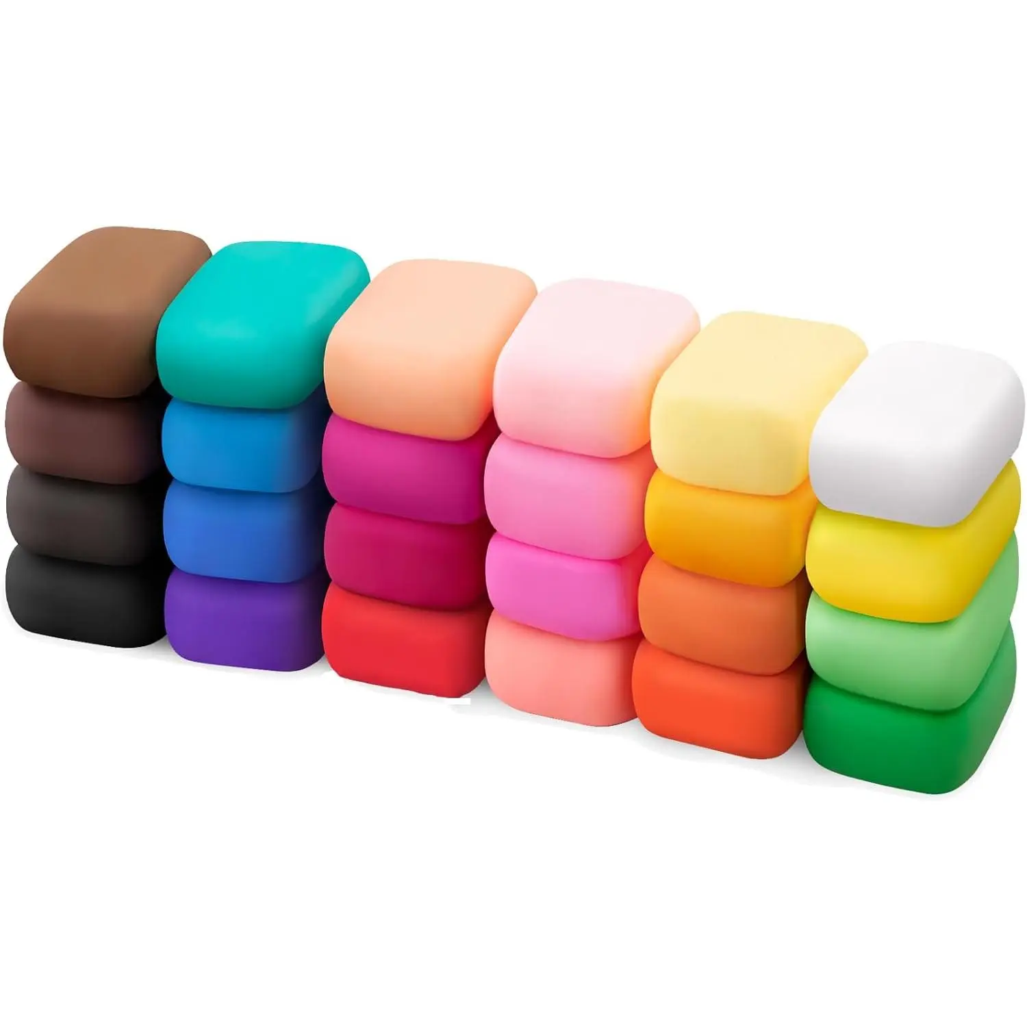 Air Dry Clay 24 Colors, Modeling Clay  Kids, DIY Molding Magic Clay, Toy Gifts  Age 3+ Years Old Boys Girls Kids