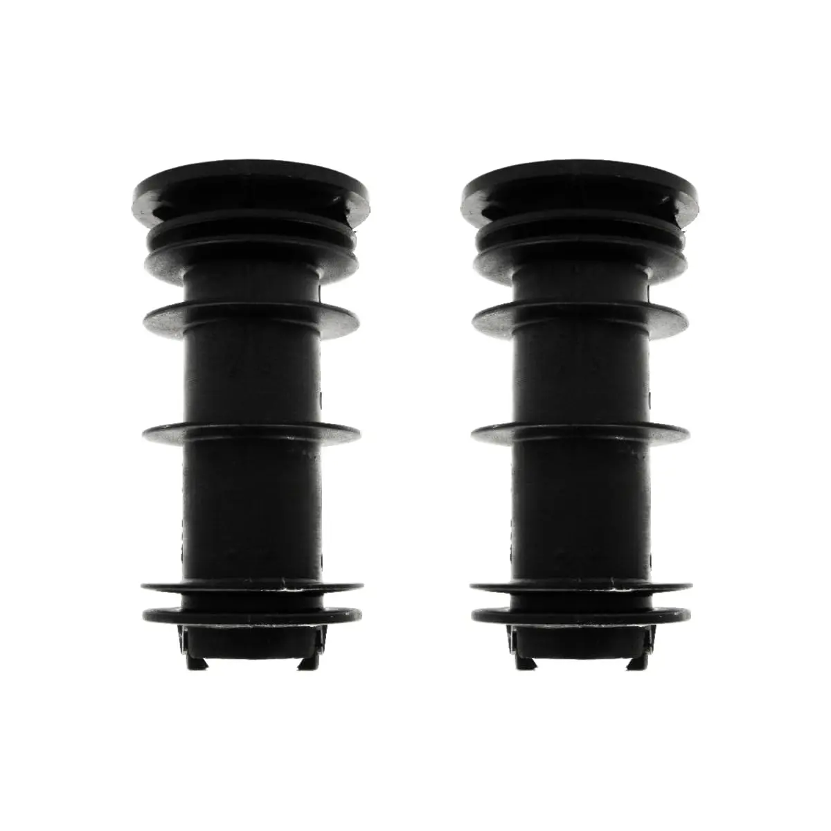 Replacement 2-3/8" (2.375") Plastic Insert Bushing for Caster Dining Chairs (Set of 2)