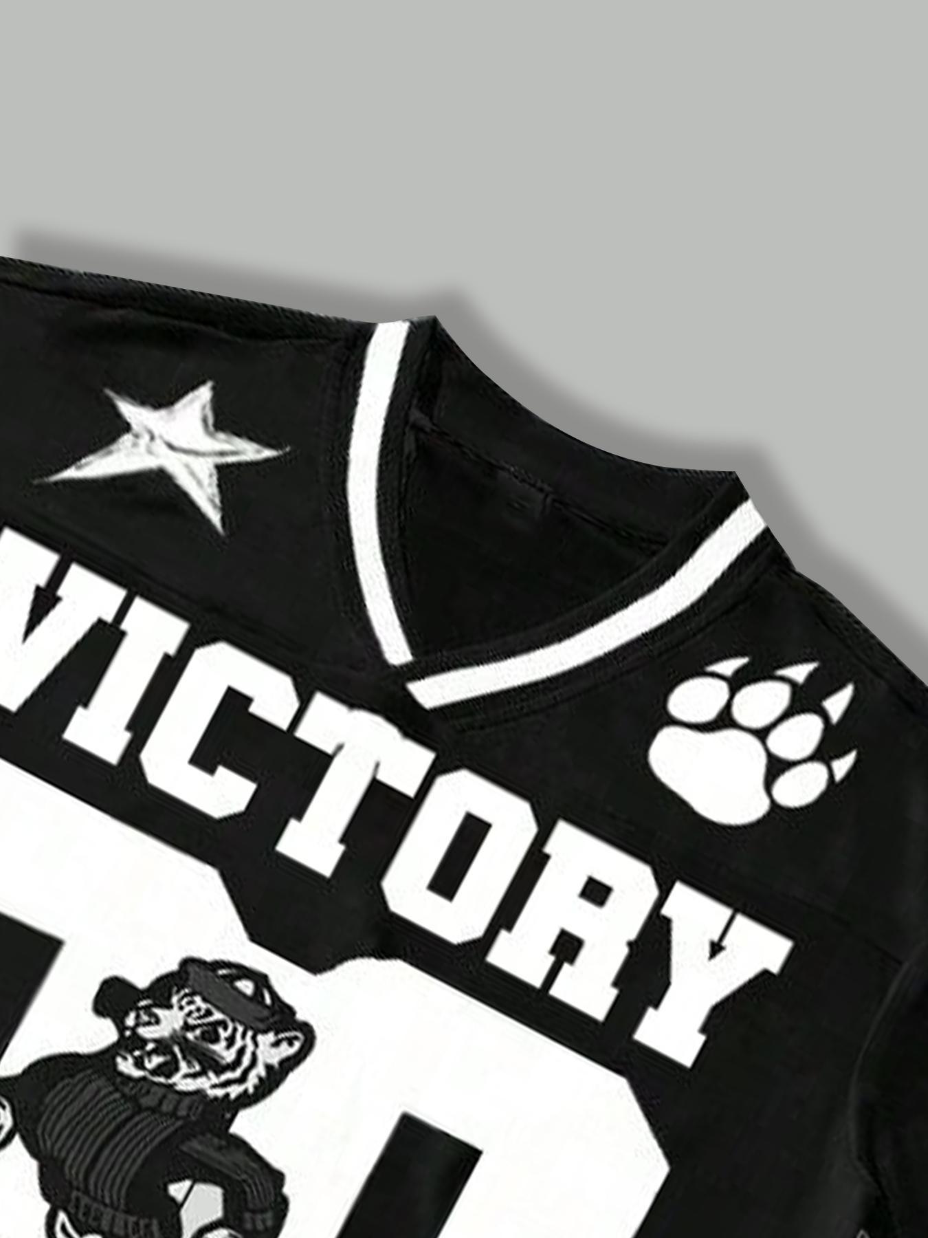 Men's Tiger Print Drop Shoulder Tee & Striped Print Trouser  Two-piece Set, Regular Fit Casual Fashion Cozy Breathable Two Piece Outfits for Daily Outdoor Wear, Men Clothes for All Seasons