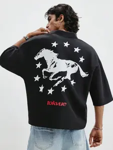 Men's American Vintage Half-Zip Short Sleeve Shirt, Casual Streetwear, Daily Commute, Party, Light Sports, Gift, Unisex, Couple Style