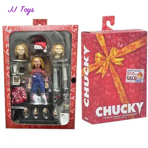 11cm Halloween Gift  Child's Play 2 Movie Figures Chucky Action Figure Statue Model Doll Collection Toys Gifts