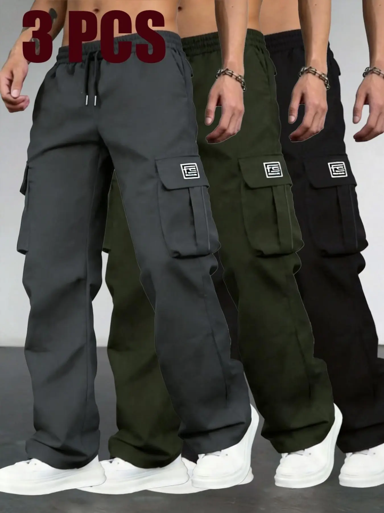 Men's Casual Summer Lightweight Athletic Fitted Cut Work Pants, Fashion Multi-Pocket Outdoor Sports Long Pants, Comfortable and Stylish Casual Trousers Men's Clothing Men's Casual Summer Lightweight Athletic Fitted Cut Work Pants, Fashion Multi-Pocket Outdoor Sports Long Pants, Comfortable and Stylish Casual Trousers Men's Clothing