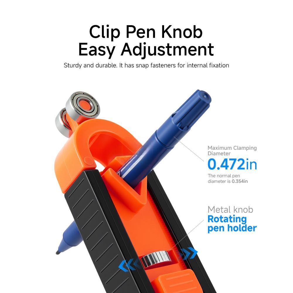 Precision Contour Gauge with Lock - Professional Wood Scribing Tool for Flooring & Cabinetry, Adjustable Profile Gauge for Tile, Pipe, DIY Projects Handle Portable excellent gift for Christmas and New Year.