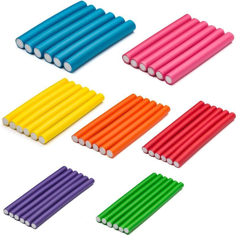 Heatless Hair Curler, 42pcs/set No Heat Flexible Hair Curling Rods, Heatless Blowout Rods, Hair Styling Accessories for Women & Girls, Hair Styling Tool for Home & Salon Use, Flexible Hair Roller, Hair Curler Rollers