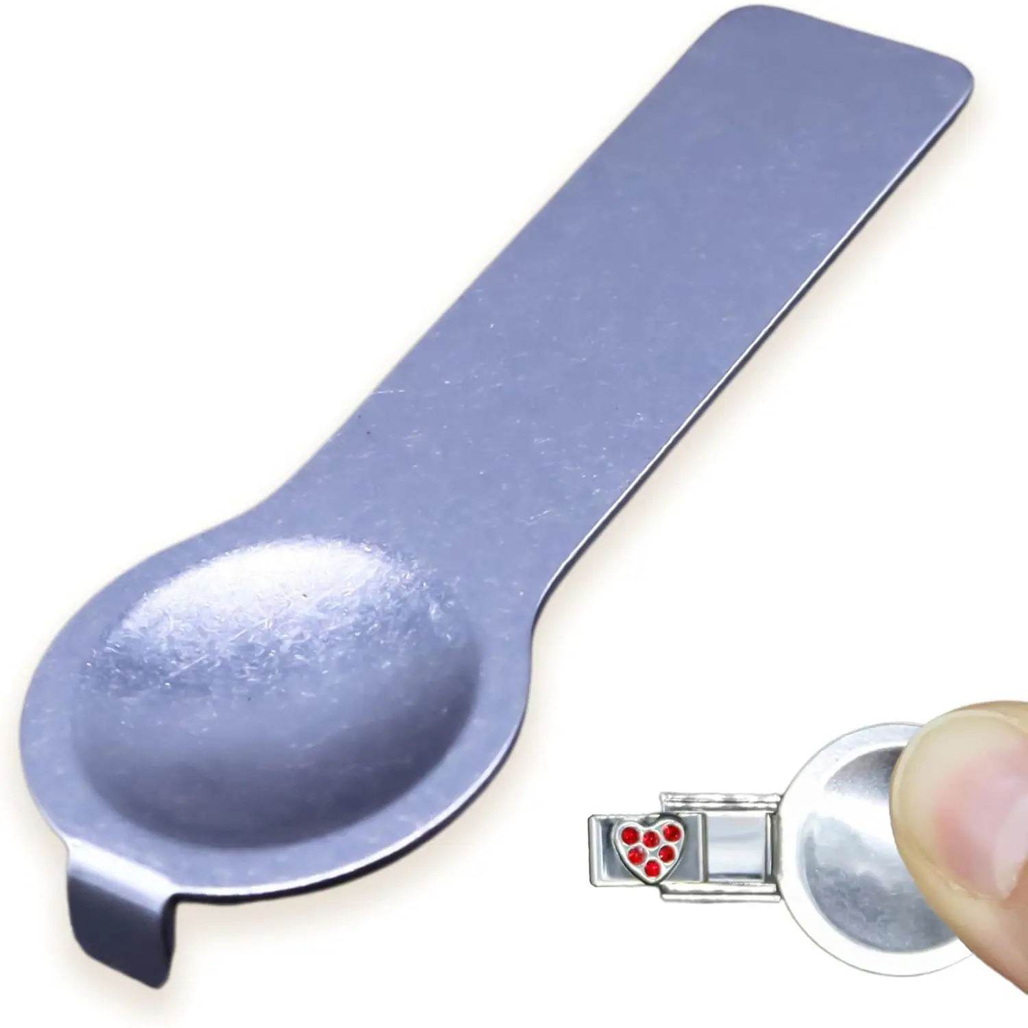 Italian  Bracelet Tool, Stainless Steel Charms Opening Tools, Easy Opener Compatible with Standard 9mm Link Bracelets