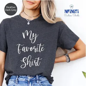 Custom Text Shirt: Personalized T-Shirt, Make Your Own Tee