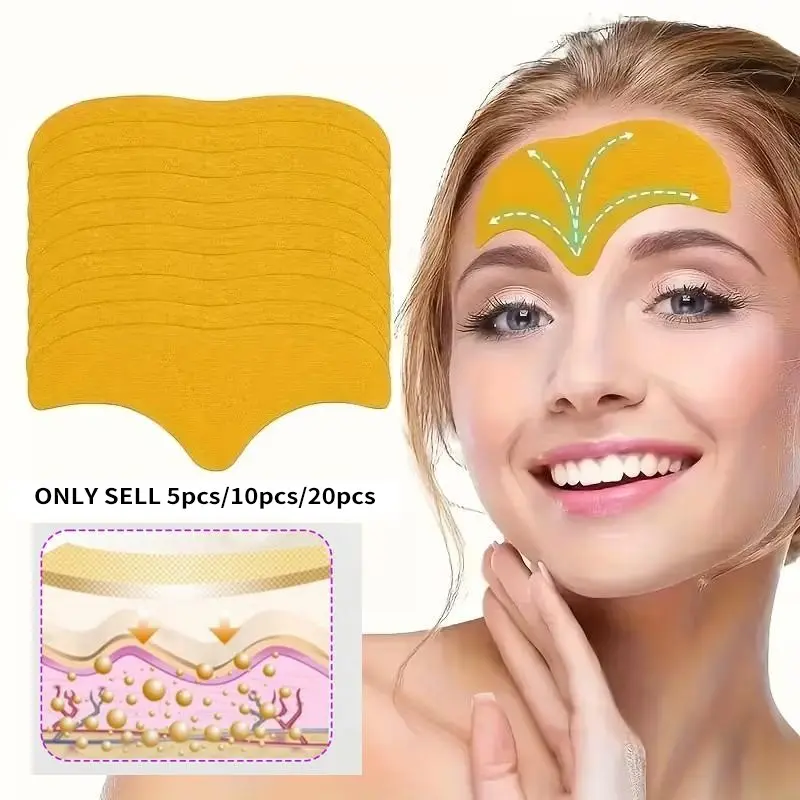Collagen Infusion Patches for Forehead and Eyes, Tightening and Lifting, Smooth Young Radiant Skin, Gentle No Irritation No Alcohol, Neck Mask Firming, Beauty Products