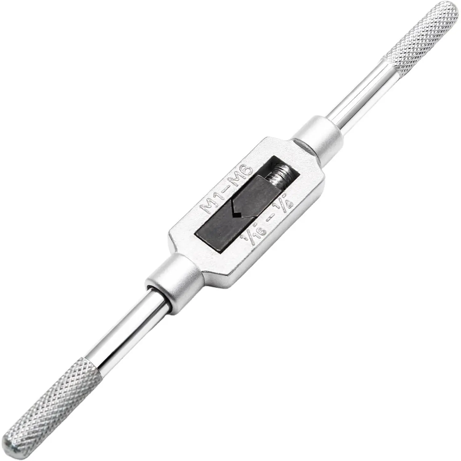 M1-6 Adjustable Tap Wrench Handle 1/16"-1/4" Tap Handle Reamer Wrench Profesional Tool