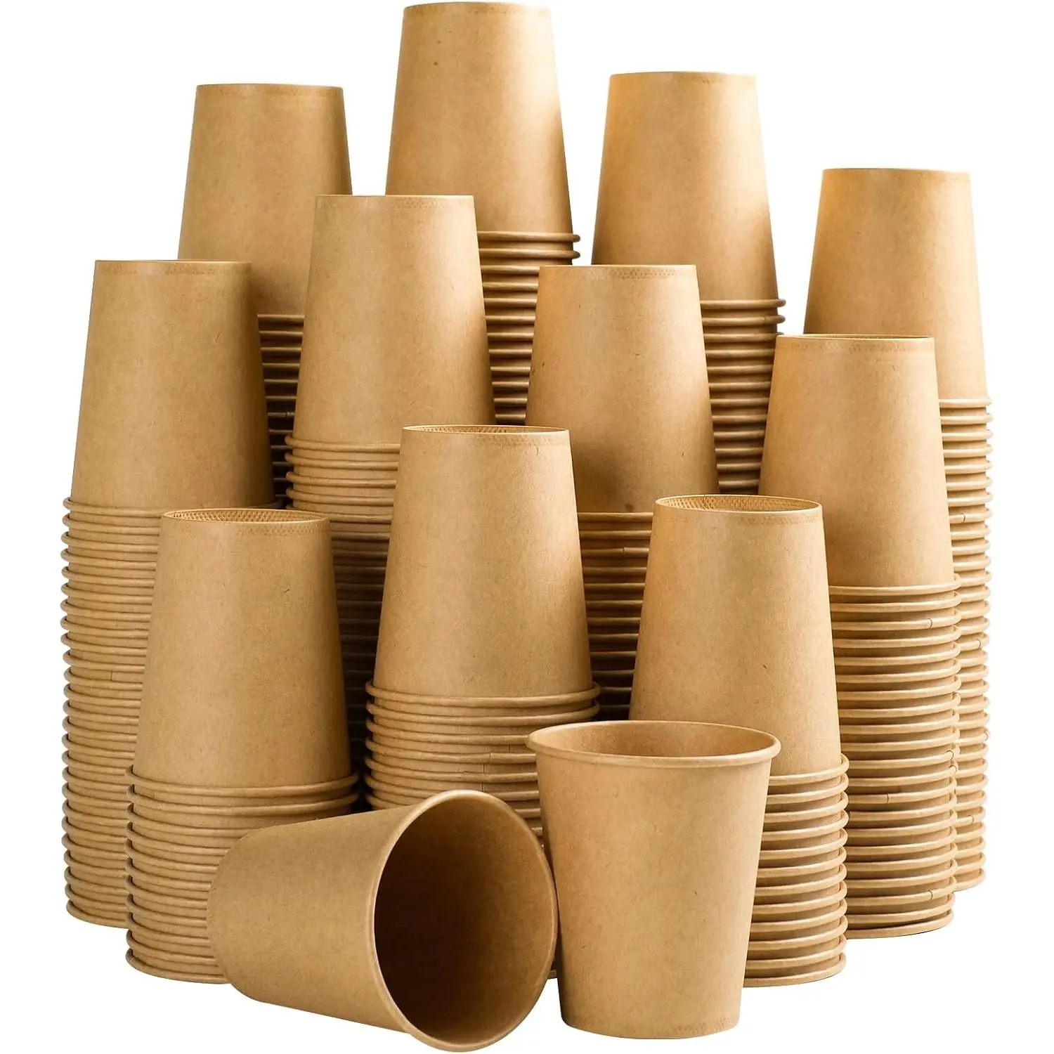 100 Pack 5 oz Smal Paper Cups Disposable  Bathroom Cups