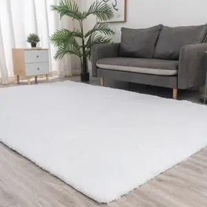 Shag Area Rugs for Bedroom Living Room, Indoor Carpet Nursery Rugs for Kids Room Home Decor
