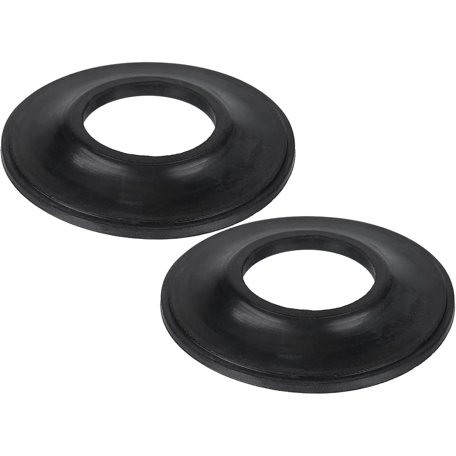 2 Pack 37680B Tub Stopper Gasket Drain Assembly  Part Black