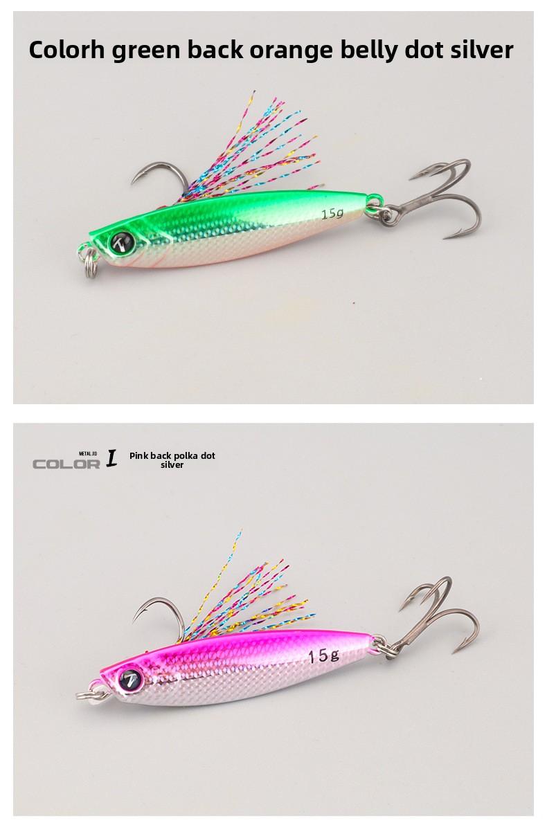 TWM Ma Brand Long-Throw Floating Lure Metal Lure Bait for Freshwater and Sea Fishing, Fishing Tackle for Pike and Mackerel