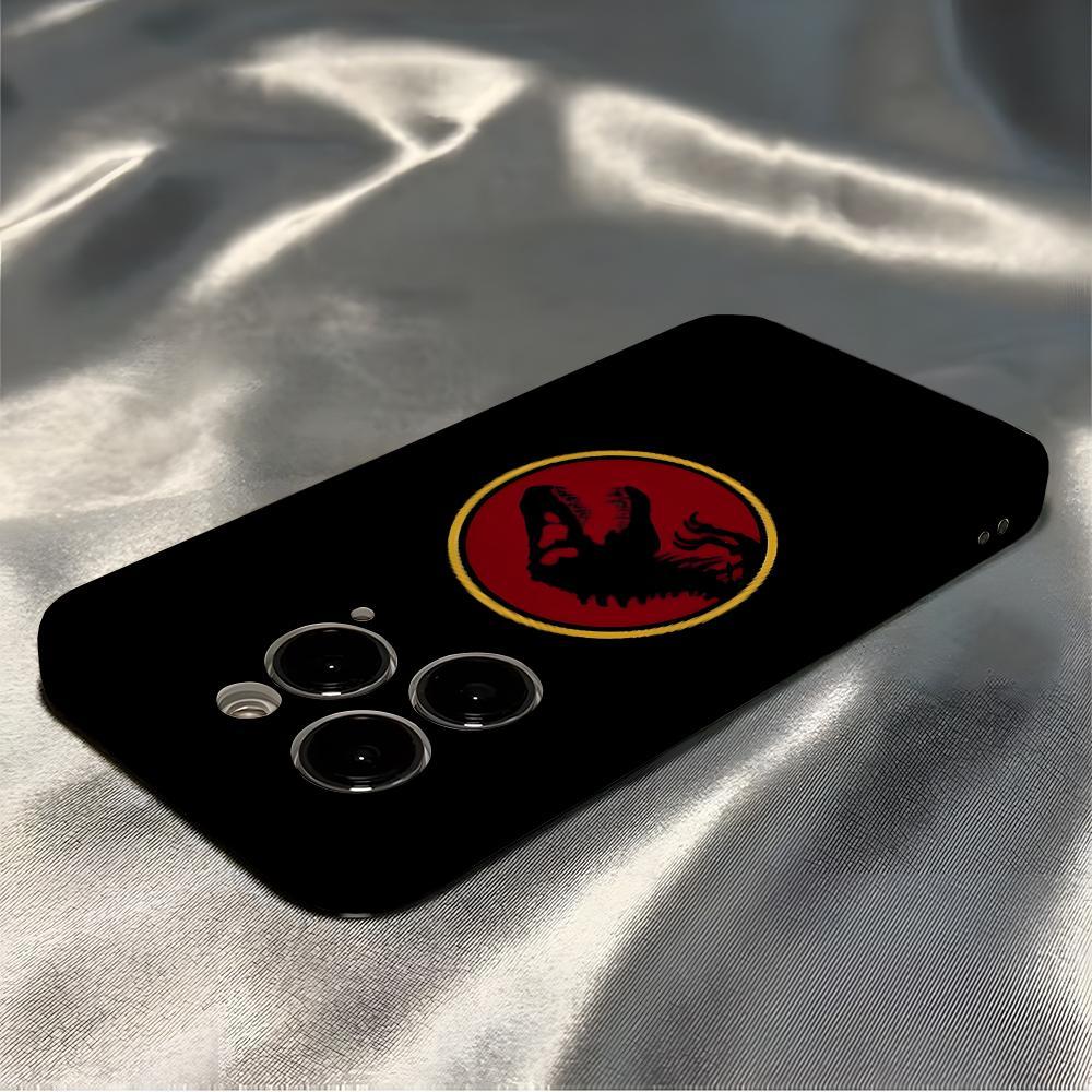 Jurassic Park Phone Case For IPhone 16 17 Pro Max 15 14 13 12 11 Pro11 Mini 2025 16 Glossy HD Film Cover