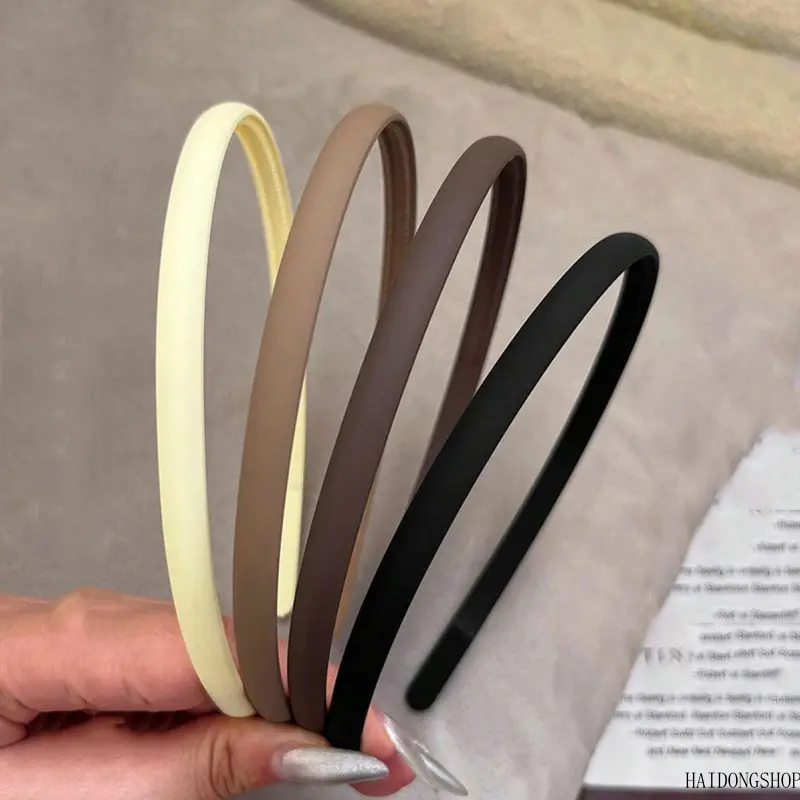 Minimal Daily Viral Matte Non-Slip Headband For Women, Comfort Wide Skincare Hair Tamer, Practical All-Match Hair Accessory For Face Washing Makeup Home Casual Styling