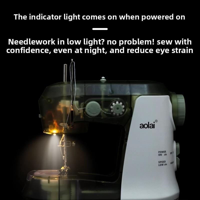 Household Electric Sewing Machine Small Mini Handheld Manual Multi Functional Fully Automatic Thick Fabric Sewing Machine