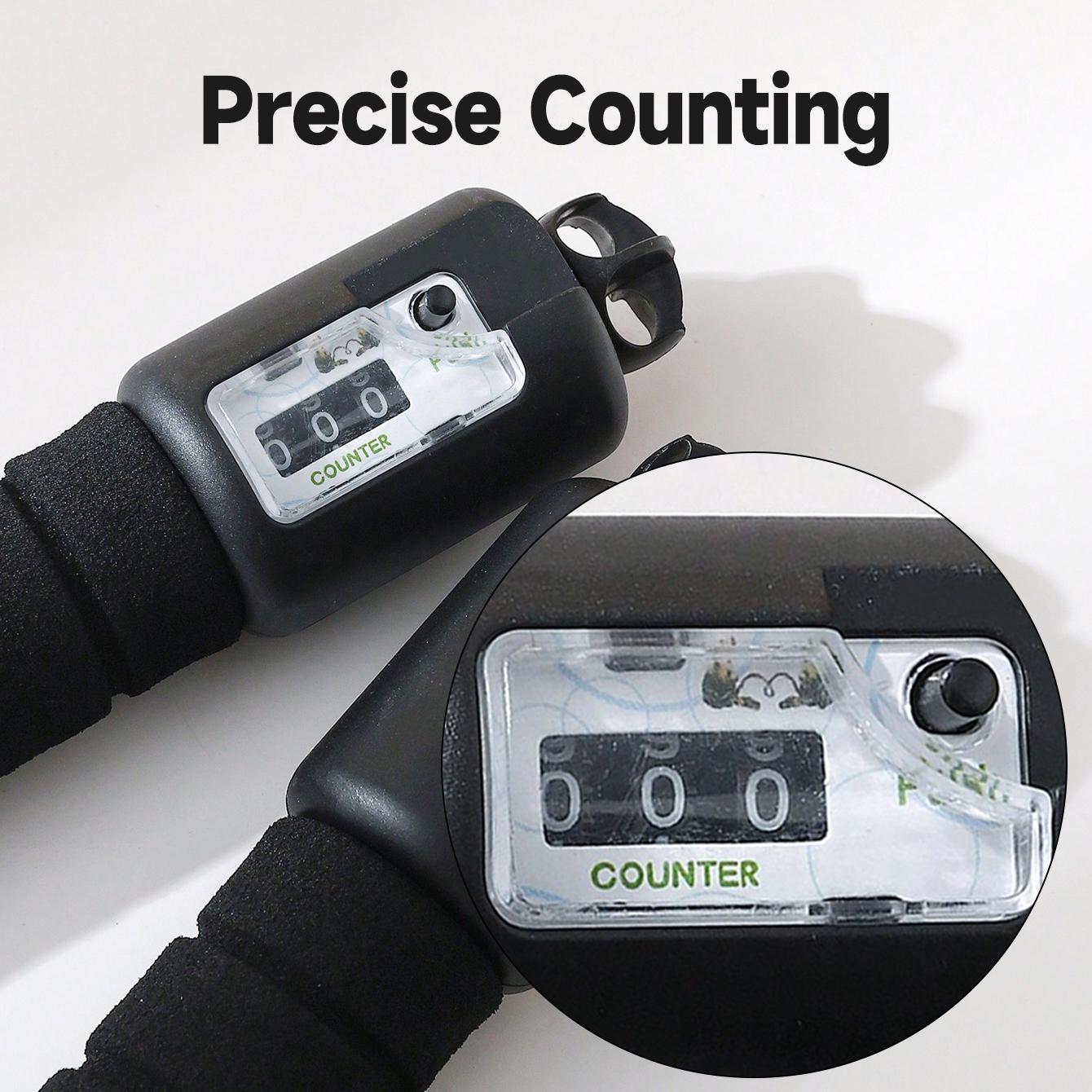 Adjustable Skipping Rope with Counting Device, Soft Durable Handles Skipping Rope, Fitness Equipment for Home Gym, Home Workout Equipment, Training Equipment, Exercise Equipment