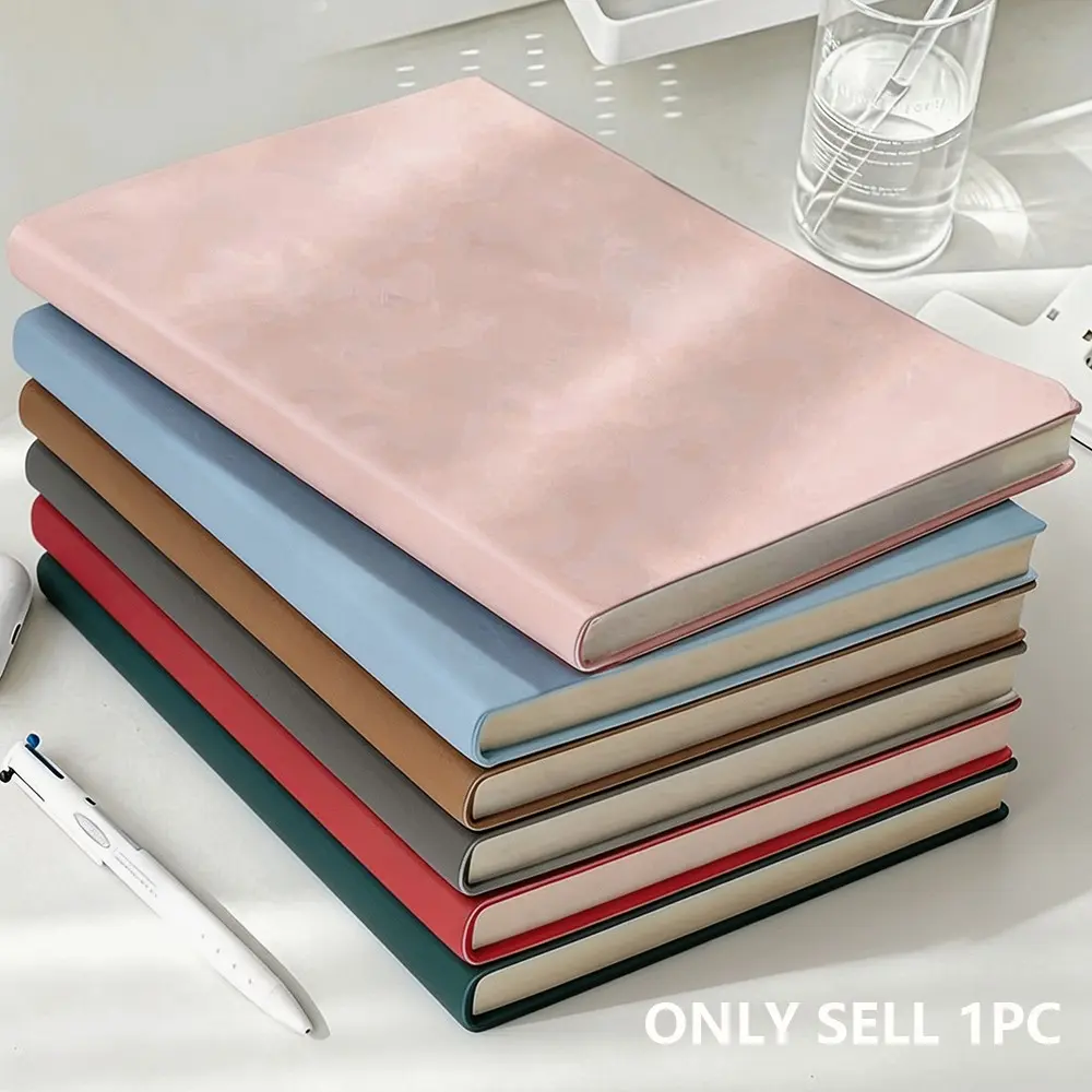 A5 Soft Cover Notebook, Portable Travel Journal, 160 Pages, Durable Modern Design, Lined Inserts, Perfect for Home, School, Office, Lined Paper Notebook