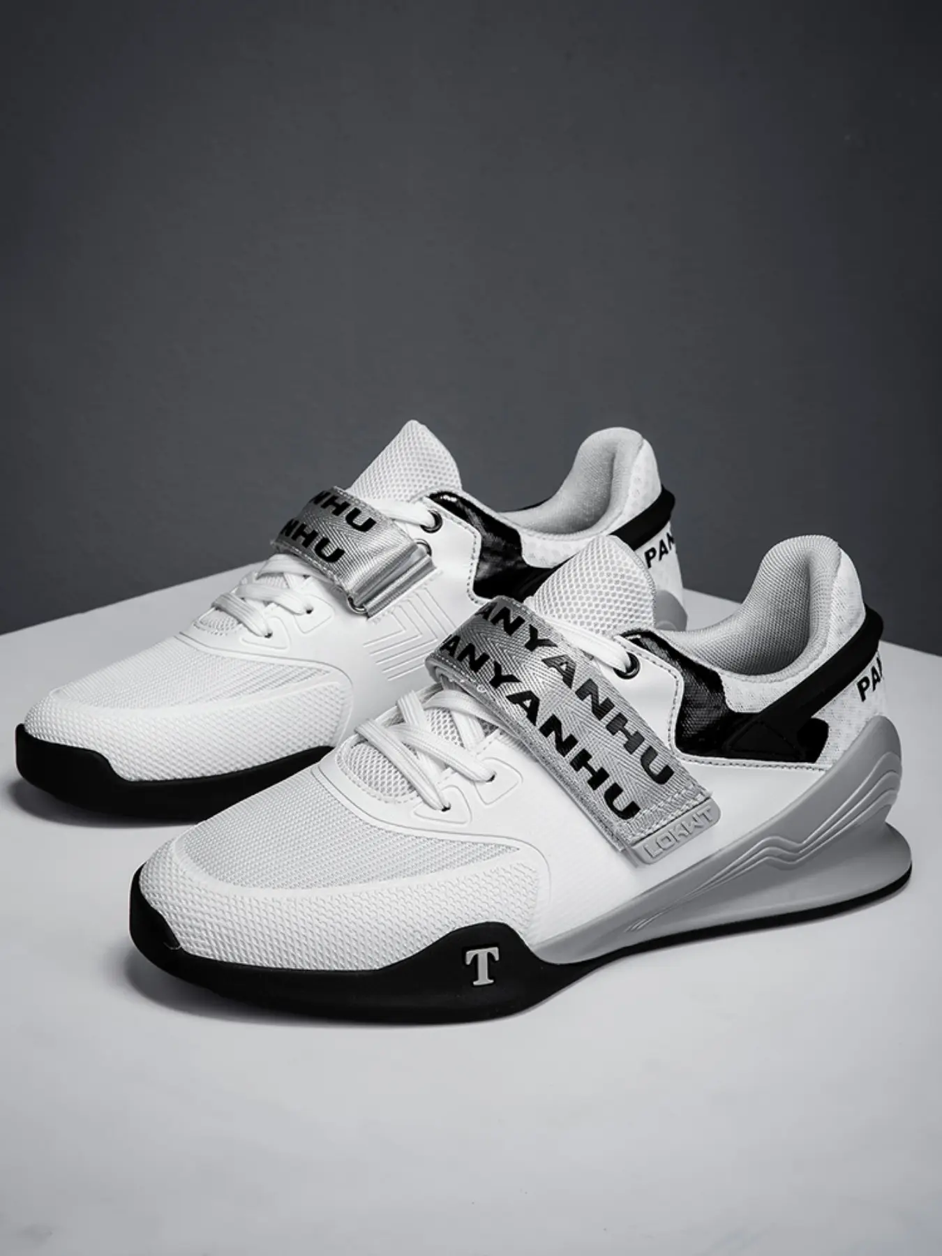Unisex Professional Squat Shoes for Indoor Use, Training Sports Shoes, Ideal for Squats, Deadlifts, Strength Training, Comfortable and Durable Gym Footwear